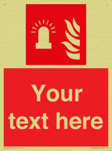 Custom Fire: Fire alarm flashing light